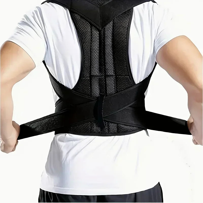 Correcteur de Posture Réglable-Soutien Dos et Épaules